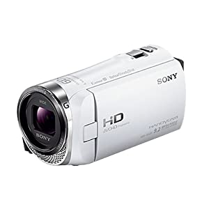ソニー SONY テレビカメラ Handycam CX420 内蔵記憶装置32GB 白いこと HDR-CX420/W(中古品)