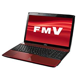 富士通 ノートパソコン FMV LIFEBOOK(Office Home and Business 2013搭載) FMVA45MRP2(中古品)