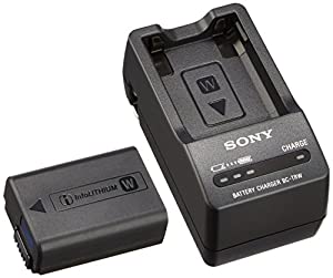 ソニー カメラ用バッテリー+チャージャーセット ACC-TRW(Wバッテリー用)(中古品)