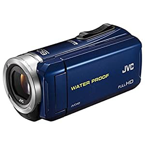 JVC KENWOOD JVC ビデオカメラ EVERIO 内蔵メモリー32GB ブルー GZ-R70-A(中古品)