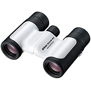 Nikon 双眼鏡 アキュロン W10 8x21 ダハプリズム式 8倍21口径 ホワイト ACW108X21WH(中古品)