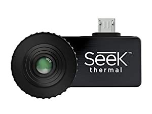 Seek Thermal compact フォーカス機能付き スマホ用サーマルカメラ スマートフォン用赤外線IRカメラ【並行輸入品】 (Android(ア