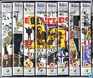 英国☆ レア・希少 ☆ VHS ビデオテープ　ザ ・ビートルズ/アンソロジー 全８巻