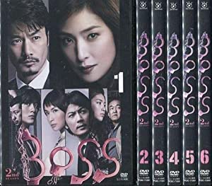 BOSS 2nd SEASON [レンタル落ち] (全6巻) [マーケットプレイスDVDセット商品](中古品)