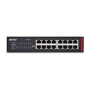 BUFFALO バッファロー レイヤー2 Giga アンマネージスイッチ 16ポート BS-GU2016(中古品)