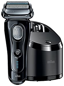 ブラウン メンズ電気シェーバー シリーズ9 9070cc 4枚刃 洗浄機付 水洗い可(中古品)