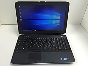 中古パソコン DELL Latitude E5530 core i5 2.6GHz 4GB 320GB Windows 7 Professional(中古品)