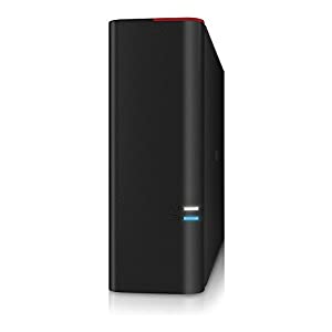 BUFFALO DRAMキャッシュ搭載 USB3.0用 外付けHDD(冷却ファン搭載) 6TB HD-GD6.0U3D(中古品)