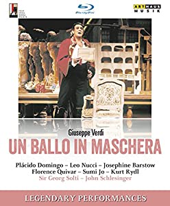ジュゼッペ・ヴェルディ:歌劇「仮面舞踏会」 (Un ballo di maschera) [Blu-ray](中古品)