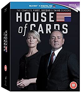 House of Cards The Complete Season 1 - 3 [Blu-ray] [Import](中古品)