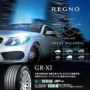 ブリヂストン(BRIDGESTONE) 低燃費タイヤ REGNO GR-XI 205/50R17 89V 新品1本(中古品)