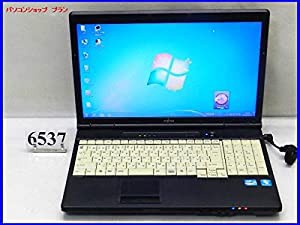 中古ノートパソコン 富士通 LIFEBOOK A561/CX FMVNA4NE Core i5 2520M 2.50GHz 2GB 320GB DVDSマルチ(中古品)