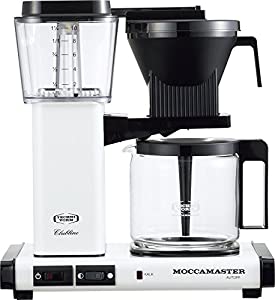 モカマスター ドリップ コーヒーメーカー メタリックホワイト(中古品)