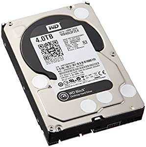 WD Black 4TB Performance Desktop Hard Drive: 3.5-inch, SATA 6 Gb/s, 7200 RPM, 64MB Cache WD4003FZEX [並行輸入品](中古品)