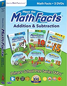Meet the Math Facts 3 DVD Boxed Set(中古品)