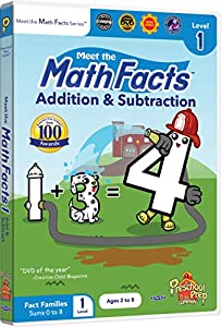 Math Facts: Addition &amp; Subtraction - Level 1 [DVD](中古品)