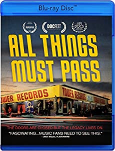 All Things Must Pass: Rise &amp; Fall of Tower Records [Blu-ray] [Import](中古品)