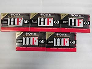 ＳＯＮＹ ノーマルポジション Ｃ−60ＨＦ 5本パック(中古品)