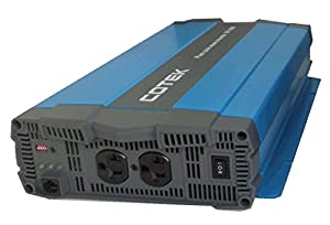 COTEK コーテック 正弦波DC-ACインバーター SPシリーズ 出力2000W/電圧12V SP2000-112(中古品)