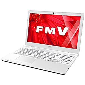 富士通 LIFEBOOK AH50/X 15.6型 ノートパソコン アーバンホワイト FMVA50XWP(中古品)