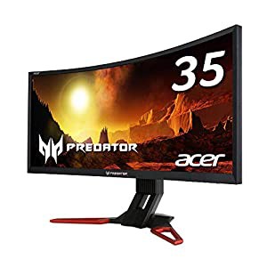 【Amazon.co.jp限定】Acer ゲーミングモニター Predator 35インチ Z35bmiphz VA 湾曲 Ultra Wide 2560x1080 21:9 G-SYNC HDMI 9W