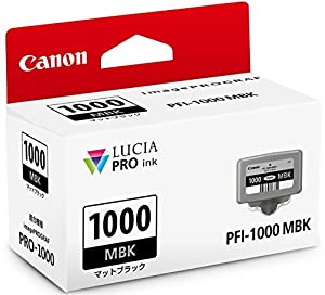 Canon 純正インクタンク PFI-1000 マットブラック PFI-1000MBK(中古品)