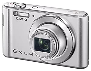 CASIO デジタルカメラ EXILIM EX-ZS210SR 手ブレに強い光学12倍ズーム プレミアムオート 1610万画素 シルバー(中古品)