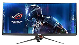 ASUS ゲーミングモニター 34型 ウルトラワイドディスプレイ ROG SWIFT( フリッカフリー / 3440×1440 / GSYNC /Displayport HDM