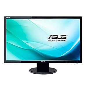 ASUSTek ゲーミングモニター24型 フルHDディスプレイ (応答速度1ms / HDMI,DVI,D-sub/スピーカー内蔵/VESA規格 / 3年保証) VE248