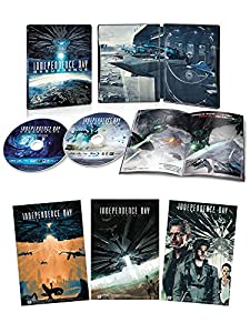 【Amazon.co.jp限定】インデペンデンス・デイ:リサージェンス 3D&amp;2D ブルーレイセット スチールブック仕様 (オリジナルポストカ