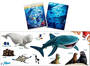 【Amazon.co.jp限定】 ファインディング・ドリー MovieNEXプラス3Dスチールブック:オンライン数量限定商品 [ブルーレイ3D+ブルー