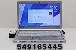 【中古】 Panasonic CF-SX1GDGYS Core i5 2.6GHz/4GB/250G/12.1W/Win7(中古品)