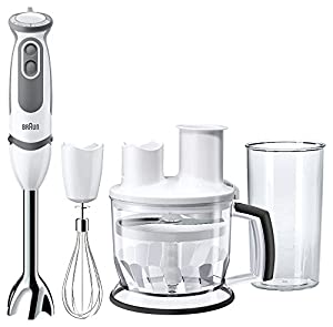 ブラウン ハウスホールド マルチクイック5 ヴァリオ ハンドブレンダー 1台7役 つぶす・混ぜる・泡立てる・きざむ・スライス・せ