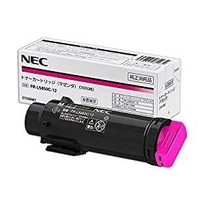 日本電気 トナーカートリッジ(マゼンタ) PR-L5850C-12(中古品)