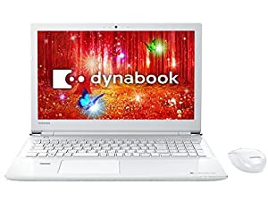 東芝 15.6型 ノートパソコン dynabook T75/CW リュクスホワイト PT75CWP-BJA2(中古品)