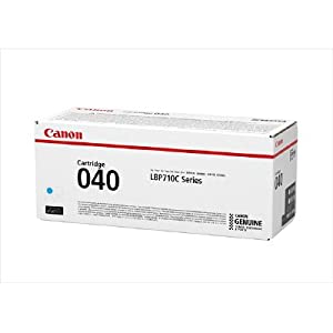 CANON トナーカートリッジ040 シアン 純正品(中古品)