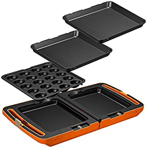 アイリスオーヤマ ホットプレート たこ焼き 平面 ホットプレート ディンプル プレート 3枚 折り畳み 両面 角型 左右独立温度設定