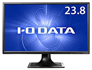 I-O DATA 23.8型液晶ディスプレイ ブラック LCD-MF244EDSB(中古品)