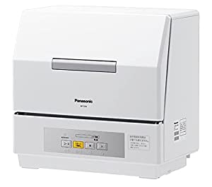 パナソニック 食器洗い乾燥機 プチ食洗 ホワイト NP-TCR4-W(中古品)