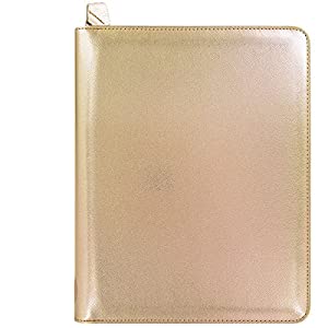 ファイロファックス タブレットケース スモール サフィアーノ ゴールド 830025 正規輸入品(中古品)