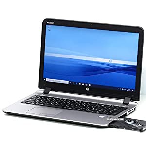 新品SSD512GB メモリ8GB hp ProBook 450 G3 第6世代 Core i5 2.3GHz Windows10 15インチ 無線LAN Webカメラ Bluetooth テンキー