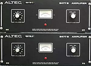 ALTEC 130w モノラルパワーアンプ 9477B オリジナ布ダストカバー[プレゼント セット](中古品)