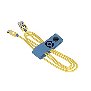 Gray Star LINE microUSB ケーブル 1.2m Carl (怪盗グルー) CMR22100(中古品)