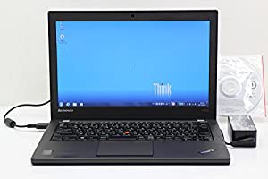 【中古】 lenovo ThinkPad X240s Core i5 4200U 1.6GHz/8GB/128GB(SSD)/12.5W/FWXGA(1366x768)/Win7(中古品)