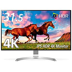 LG モニター ディスプレイ 32UD99-W 31.5インチ/4K(3840×2160)/HDR対応/IPS非光沢/USB Type-C、HDMI×2、DisplayPort/スピーカ