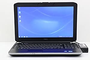 【中古】 DELL Latitude E5530 Core i5 3230M 2.6GHz/4GB/320GB/Multi/15.6W/FWXGA(1366x768)/Win7(中古品)
