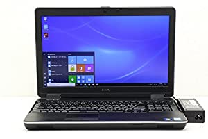 【中古】 DELL Latitude E6540 Core i5 4300M 2.6GHz/8GB/320GB/Multi/15.6W/FHD(1920x1080)/Win10/Radeon HD8790M(中古品)