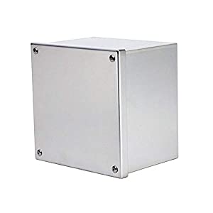 八州電工 プルボックス SUS 被せ防水 アース付 200x200x100 SE2010WN(中古品)