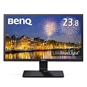 BenQ モニター ディスプレイ GW2470HL 23.8インチ/フルHD/AMVA+/スリムベゼル/HDMI2系統,VGA端子/ブルーライト軽減Plus(中古品)
