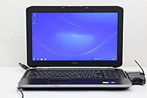 【中古】 DELL Latitude E5520 Celeron B840 1.9GHz/4GB/250GB/DVD/15.6W/FWXGA(1366x768)/Win7(中古品)